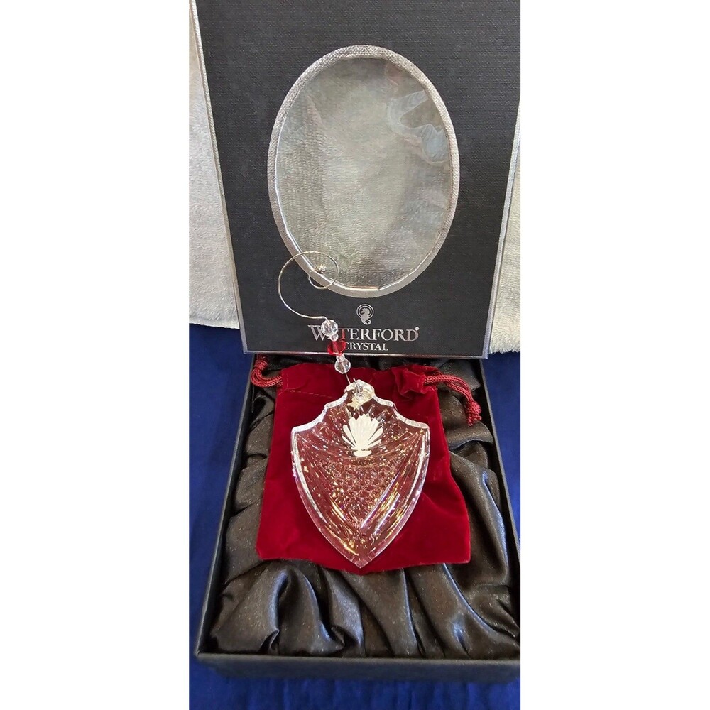 Waterford Crystal 2010 Jim O'Leary 50th Anniversary Christmas Ornament NOS NIB